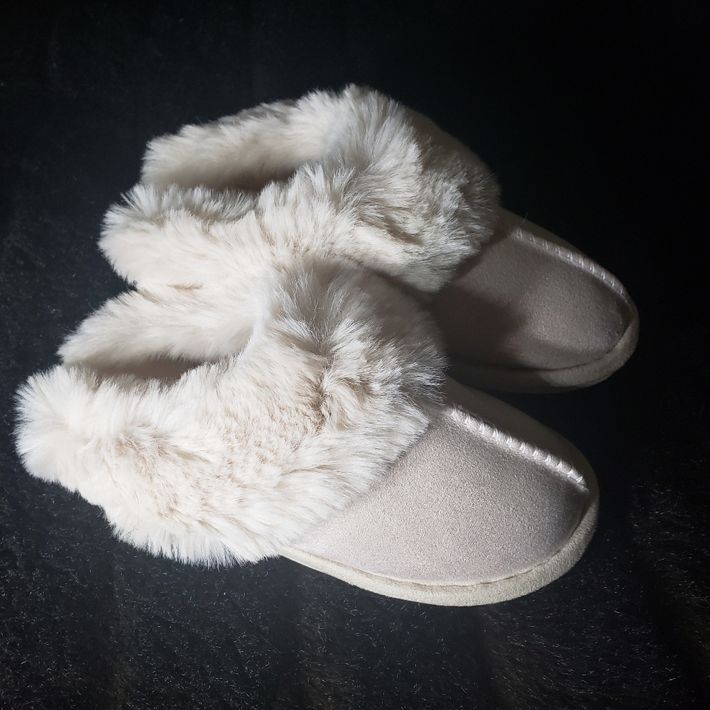 Suede Slippers